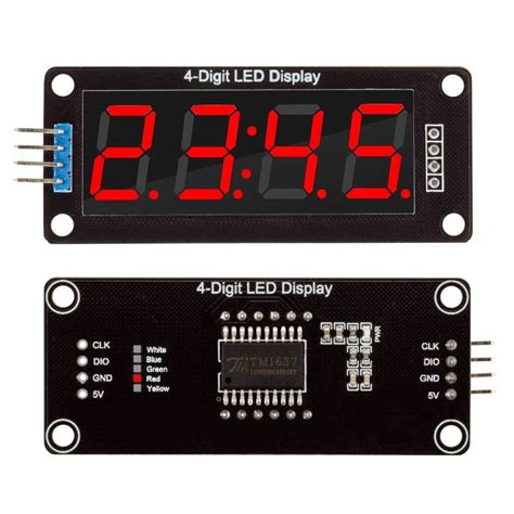 7 segment display module.